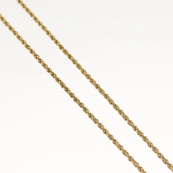 Christian Dior Necklace metal Gold Auth 125869 - Picture 6 of 16